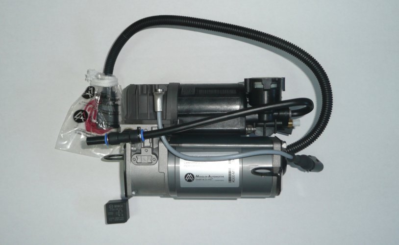 Новый компрессор пневмоподвески Miessler Automotive с датчиком температуры